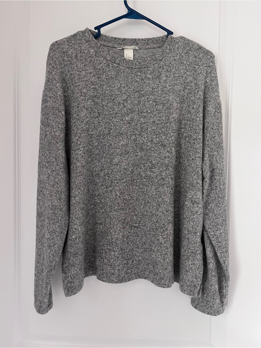 H&M Light Heather Gray Crewneck Sweater